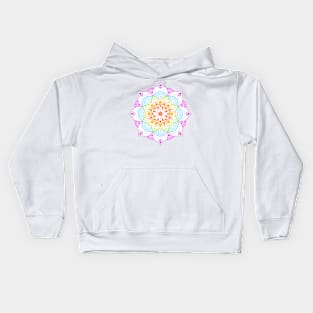 Rainbow Mandala Kids Hoodie